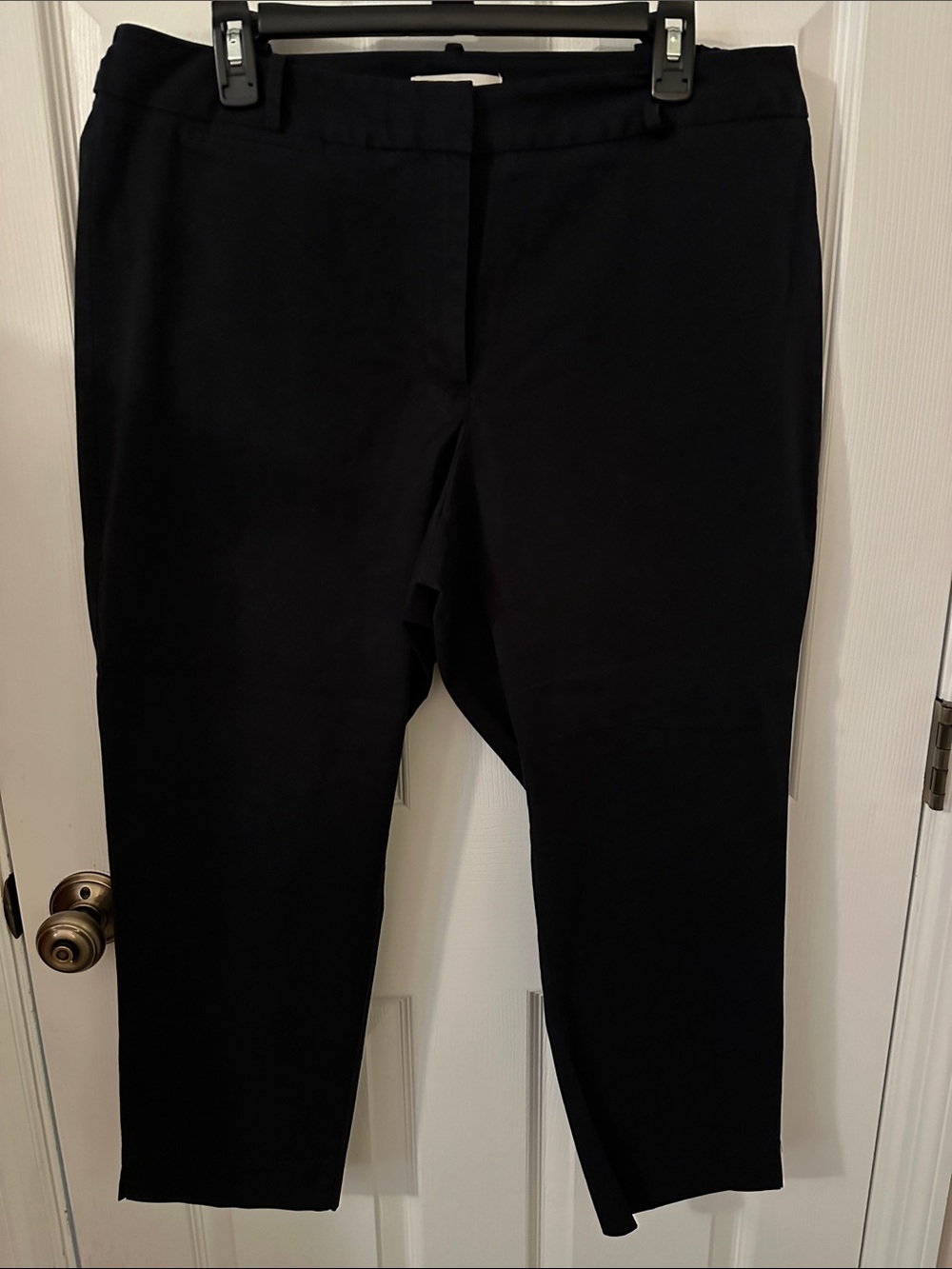 Talbots Black Women's capris with zipper